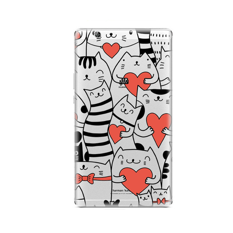 Case Huawei MediaPad M3 / Pre-order * เคสปกหล้งซิลิโคนอ่อนนุ่ม น่ารักพิมพ์ลาย *