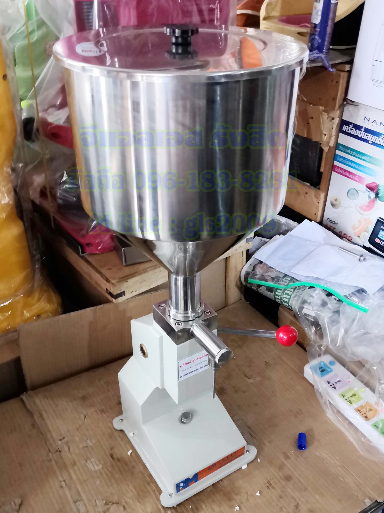 เครื่องบรรจุครีมมือโยกRM-A03แท้