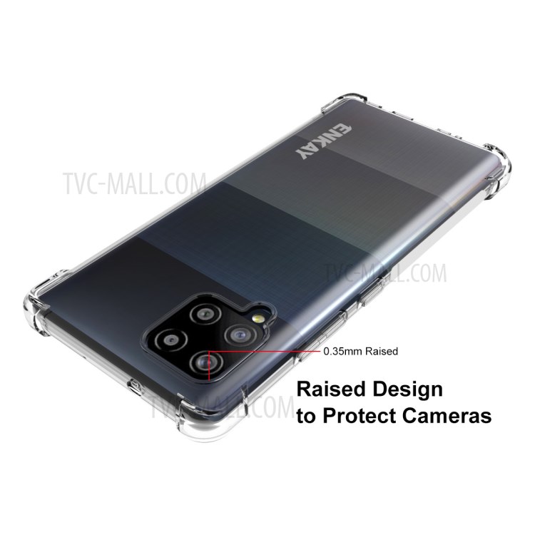 Case Samsung Galaxy A42 5G / Pre-Order * HAT-PRINCE ENKAY เคสโทรศัพท์ใสกันลื่น 0.26mm 9H 2.5D +กระจกกันรอย *