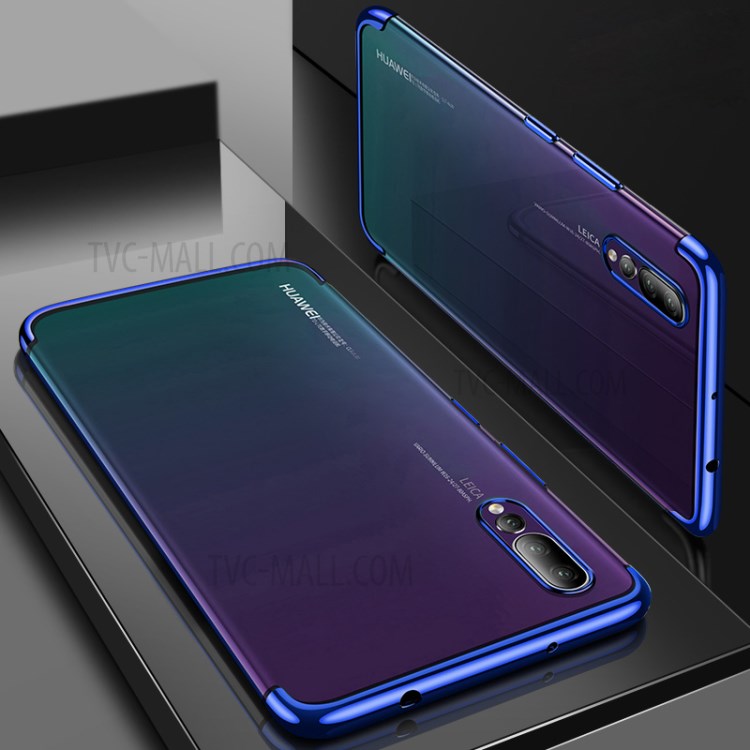 Case Huawei P20 Pro / Pre-order * เคสชุปโลหะที่มีความยืดหยุ่น TPU สูง *