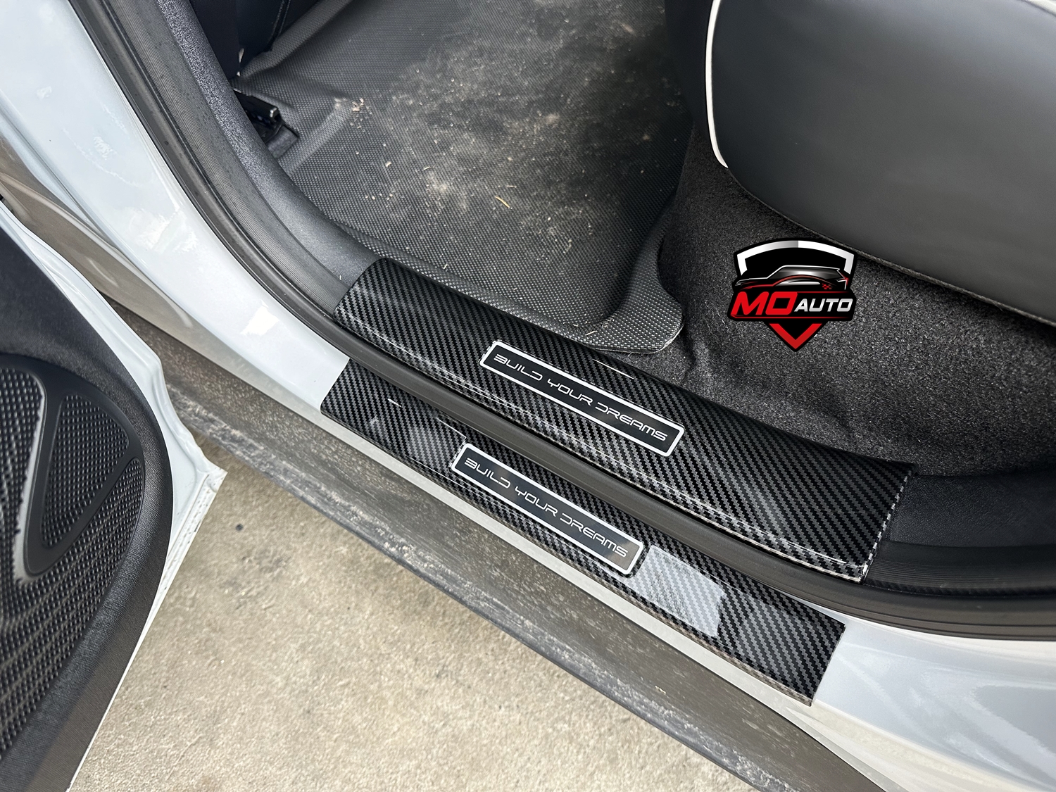 สคับเพลทภายนอก ภายใน คาร์บอน BYD DOLPHIN