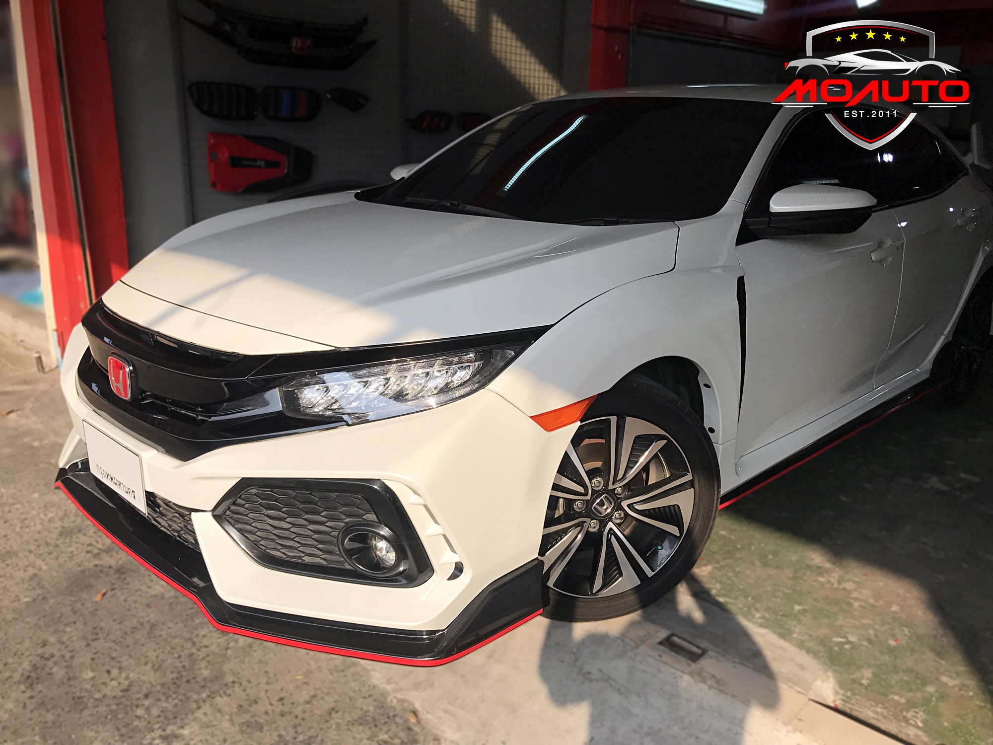 ชุดแต่ง TYPE-R CIVIC FK Hatchback แบบสวมทับ