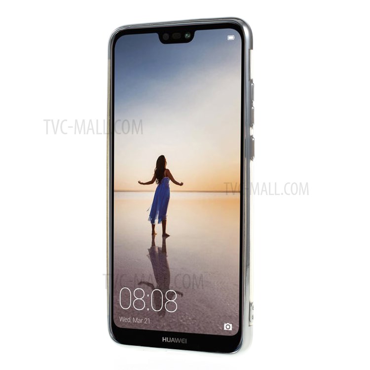 Case Huawei P20 / Pre-order * CAFELE TPU Case ชุบไฟฟ้าบนขอบ, cutouts และปุ่มเงามันวาว *