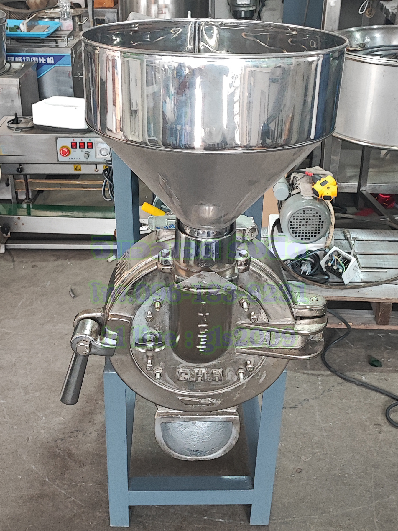 เครื่องโม่ถั่ว12นิ้วมอเตอร์3แรง