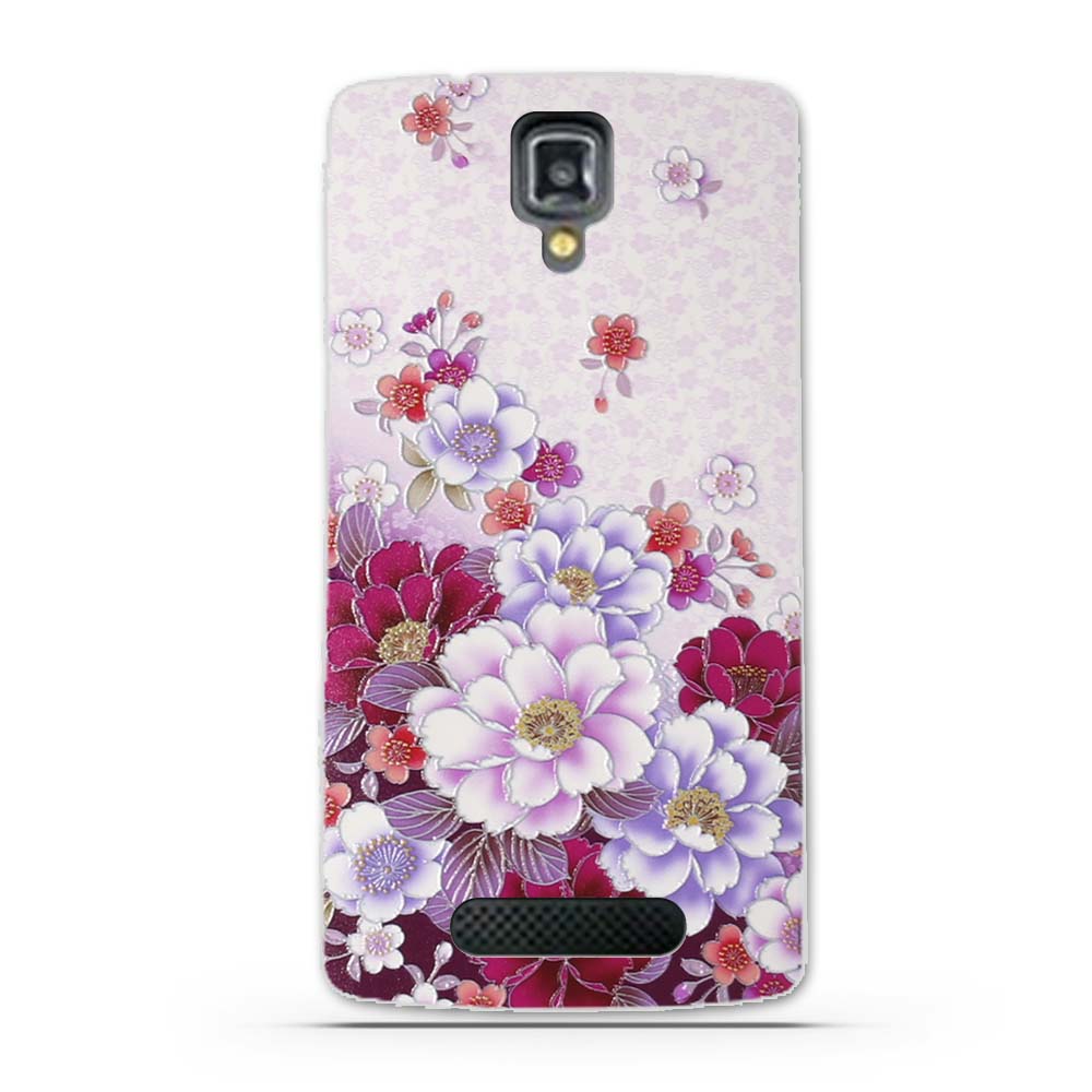 Case Lenovo A1000 / Pre-Order * เคส 3D รูปแบบการพิมพ์ลายนูน สีสันสดใส TPU นิ่ม *