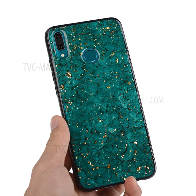 Case Huawei Y9 2019 / Pre-orde * เคสเคลือบปั๊มทองคำเลอค่าหรูหรา วัสดุ TPU อ่อนนุ่มยืดหยุ่นและทนทาน *