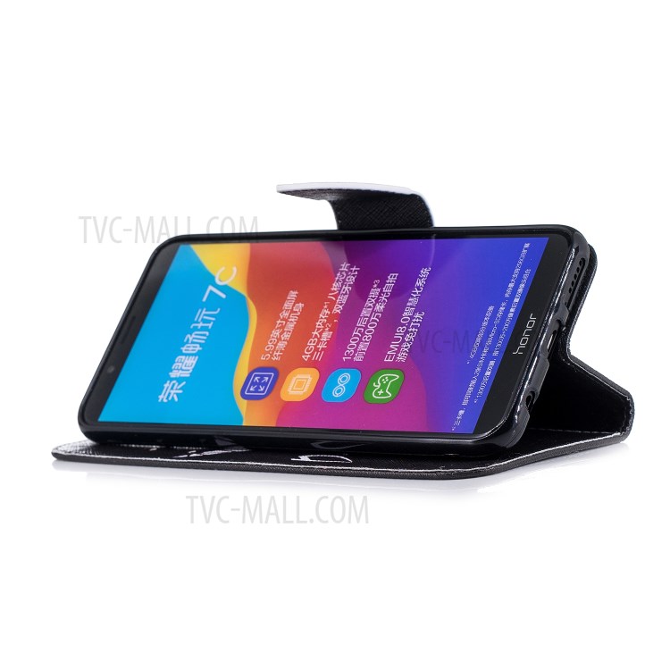 Case Huawei Y7 Pro 2018 / Pre-order * เคสกระเป๋าสตางค์พิมพ์ลาย *