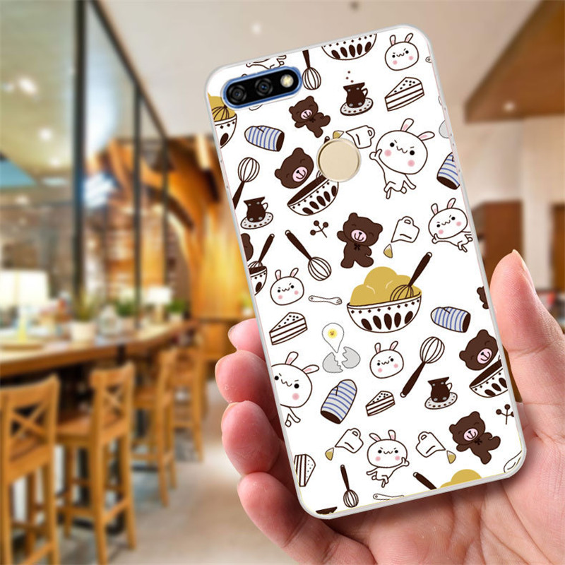 Case Huawei Y7 Pro 2018 / Pre-order * รูปแบบสดใสดูดีมีสไตล์ *