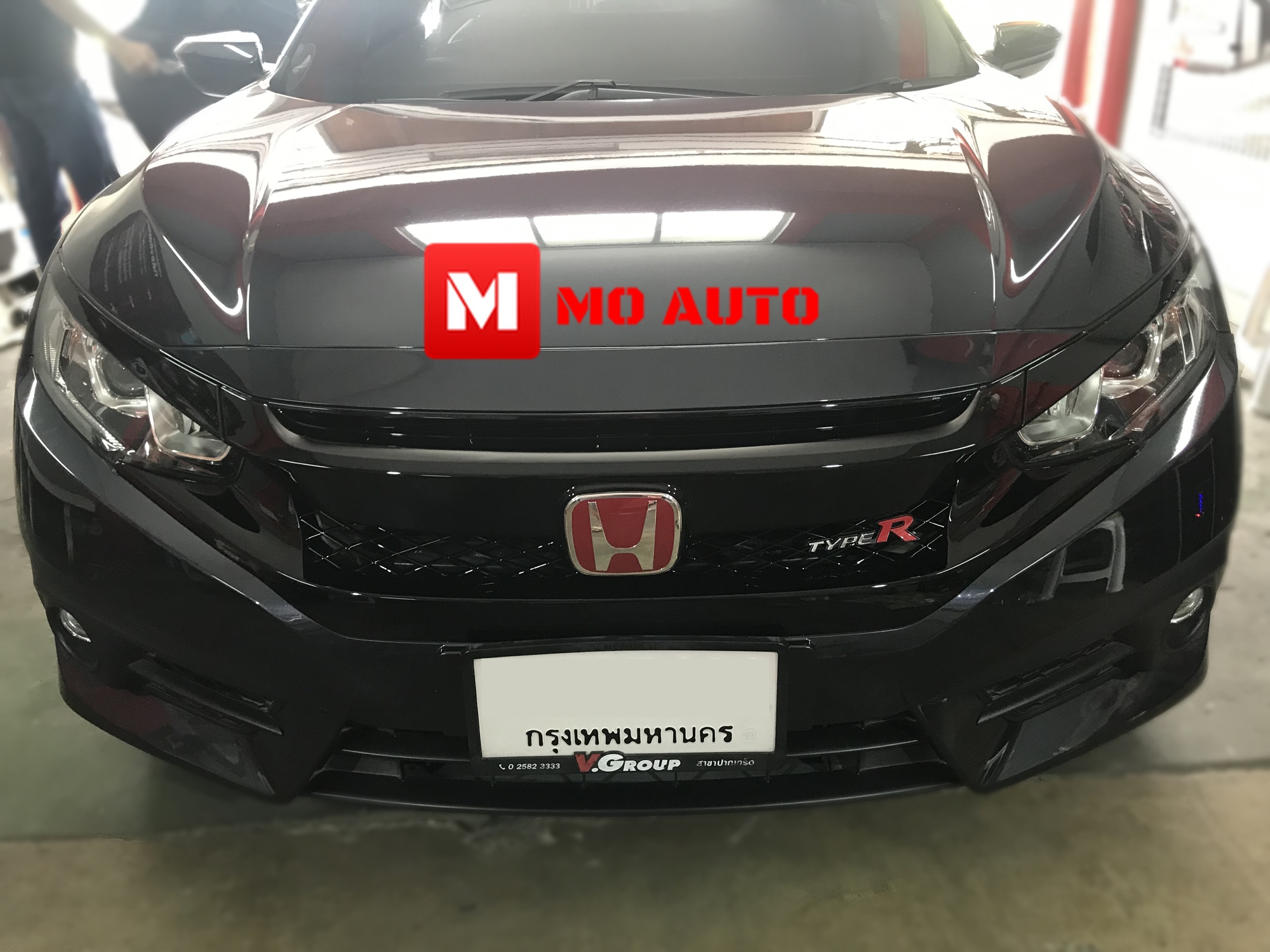 กระจังหน้าทรง TYPE-R สำหรับ CIVIC FC / FK 2016-2018 เท่านั้น