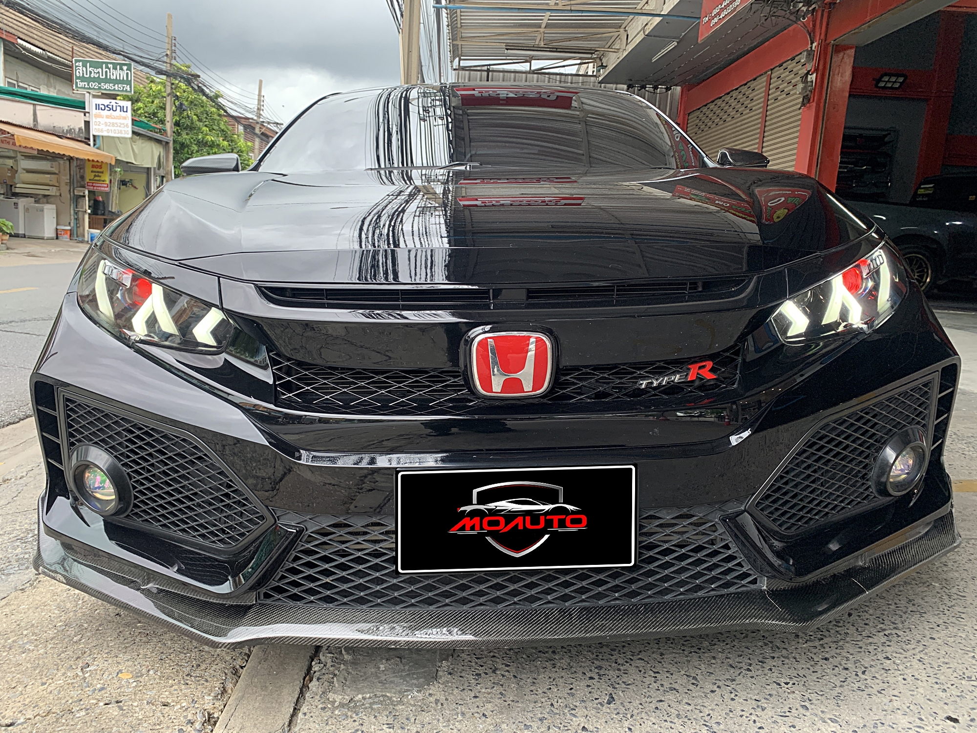 ชุดแต่ง TYPE-R สำหรับ CIVIC FC 2016-2021 (แบบเปลี่ยนกันชน)