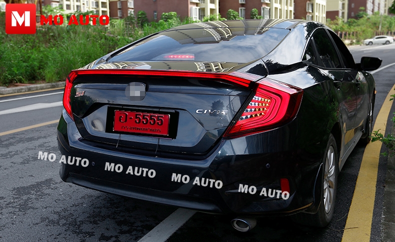 ไฟท้าย M-Concept V2 พร้อมไฟฝากระโปรงท้าย CIVIC FC / FC MC 2019