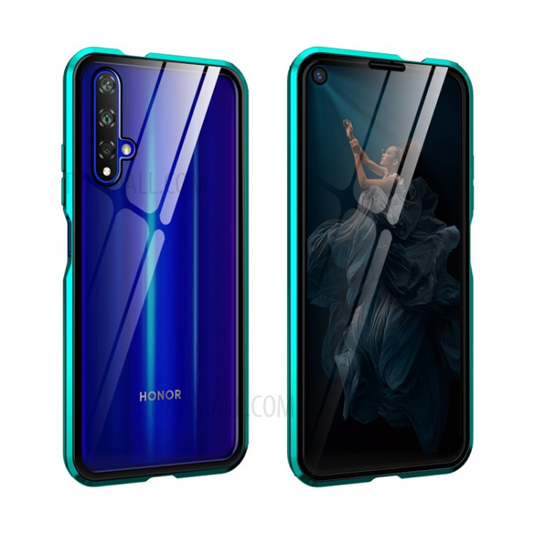 Case Huawei Nova 5T / Pre-order * Fully 360 องศา ความแข็งที่แข็งแกร่งกระจก + กรอบโลหะแม่เหล็ก *