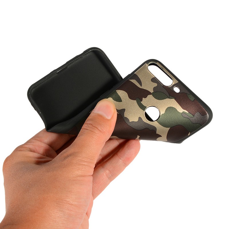 Case Huawei Y7 Pro 2018 / Pre-order * เคส TPU ลายพรางไฮบริด *