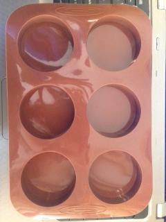 แม่พิมพ์ซิลิโคนวงกลม 6 ช่อง 7*2 cm 70g