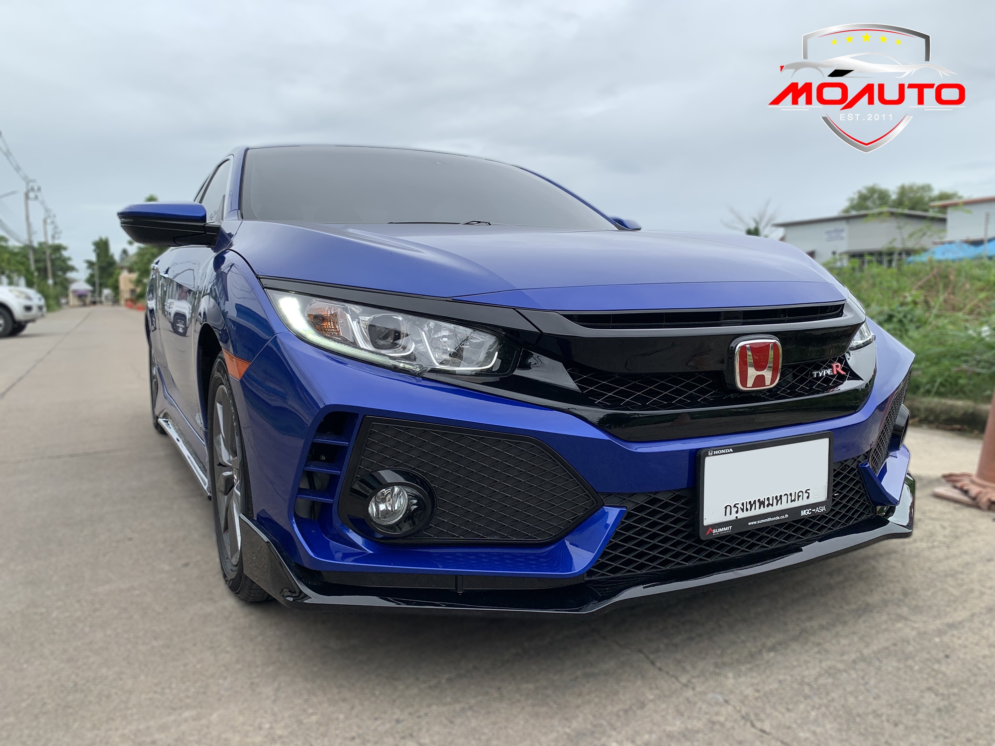 ชุดแต่ง TYPE-R สำหรับ CIVIC FC 2016-2021 (แบบเปลี่ยนกันชน)