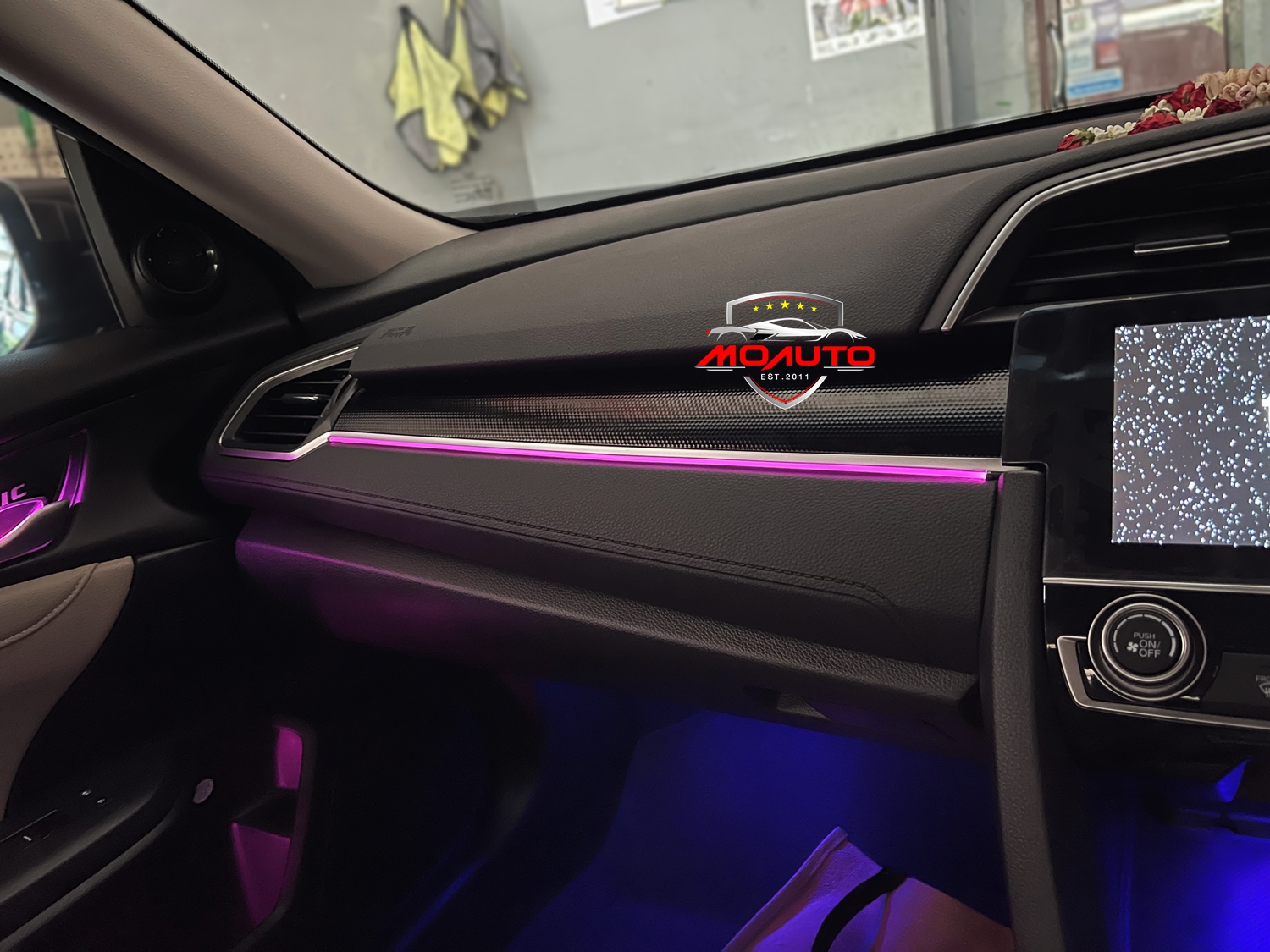 ไฟ Ambient light ตรงรุ่น V1 CIVIC FC / FK