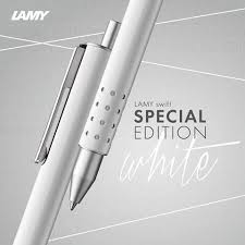 LAMY swift white rollerball pen