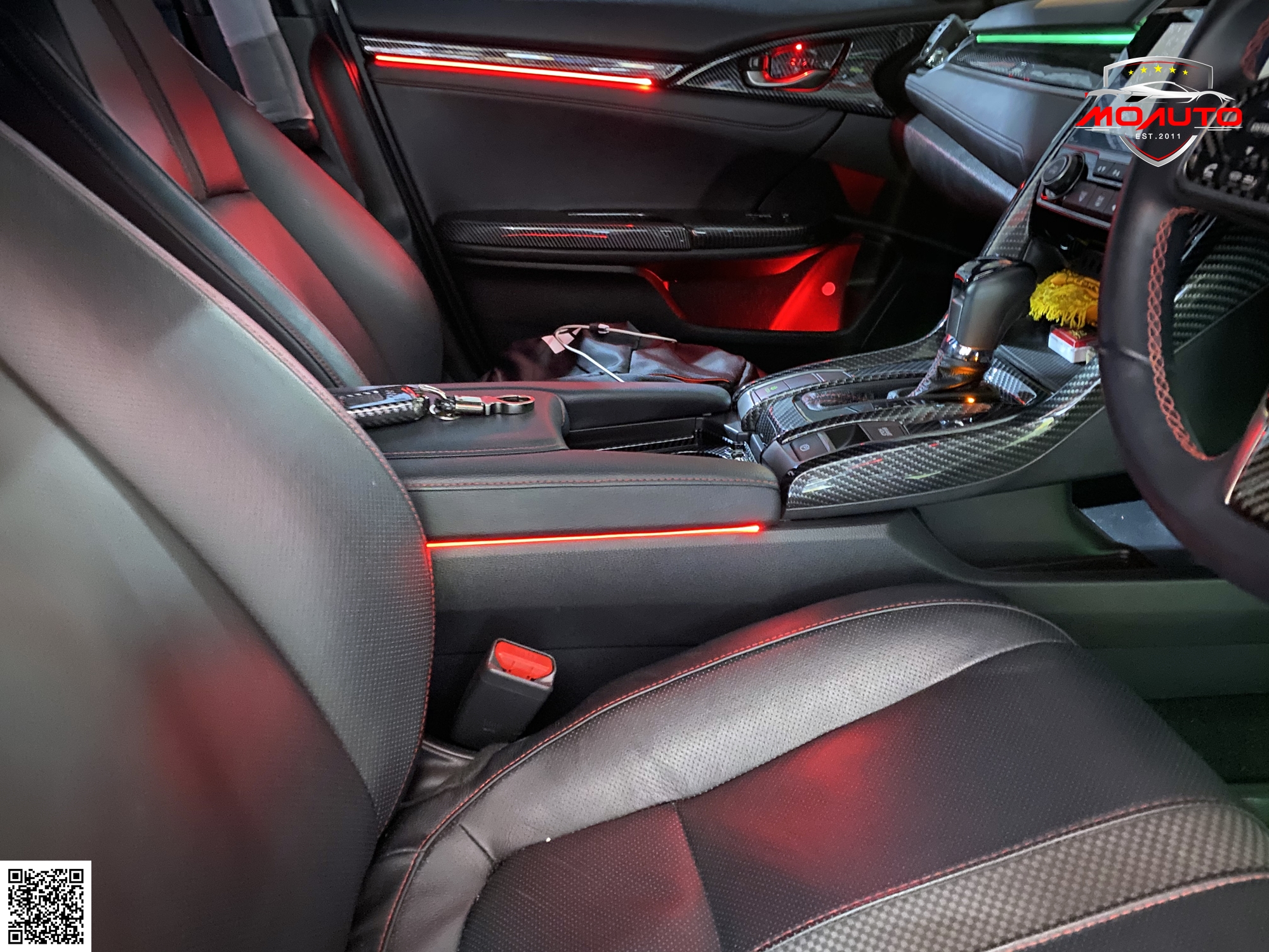 ไฟ Ambient light ตรงรุ่น V1 CIVIC FC / FK