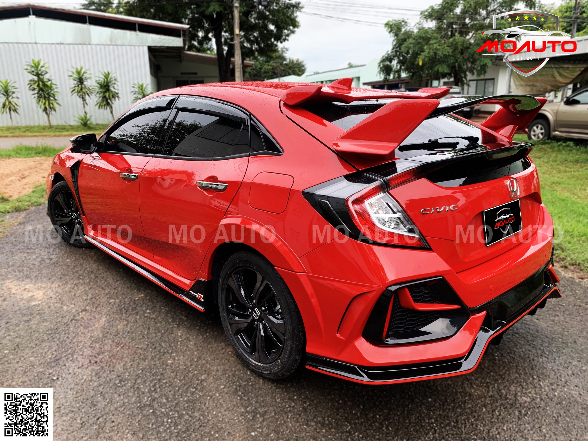 ชุดแต่ง TYPE-R CIVIC FK Hatchback แบบสวมทับ