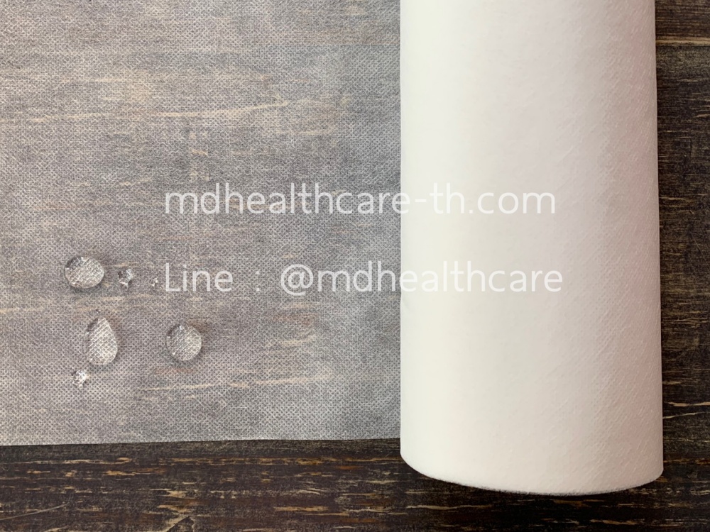 กระดาษรองเตียงกันเปื้อน หนา30แกรม 80*180cm(48-50แผ่น) กันฝุ่นโปร่งระบายอากาศ มีรอยปะสำหรับฉีกแต่ละแผ่น