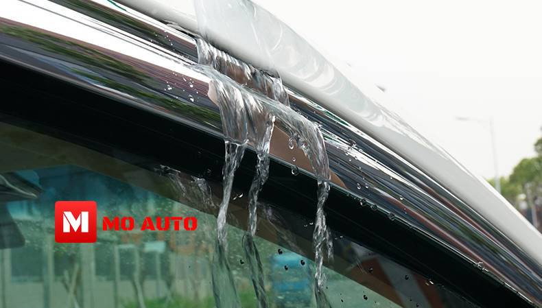 คิ้วกันสาดประตูคู่หน้า โครเมียม ALPHARD / VELLFIRE MC