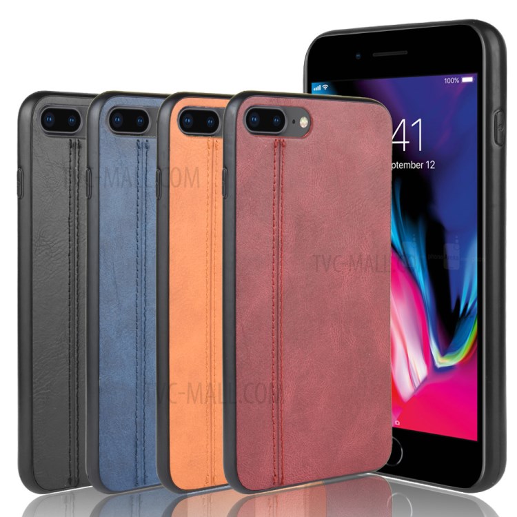 Case iPhone 7 Plus / Pre-order * เคสหนัง PU เคลือบ PC + TPU การออกแบบเส้นเย็บที่เป็นเอกลักษณ์ *
