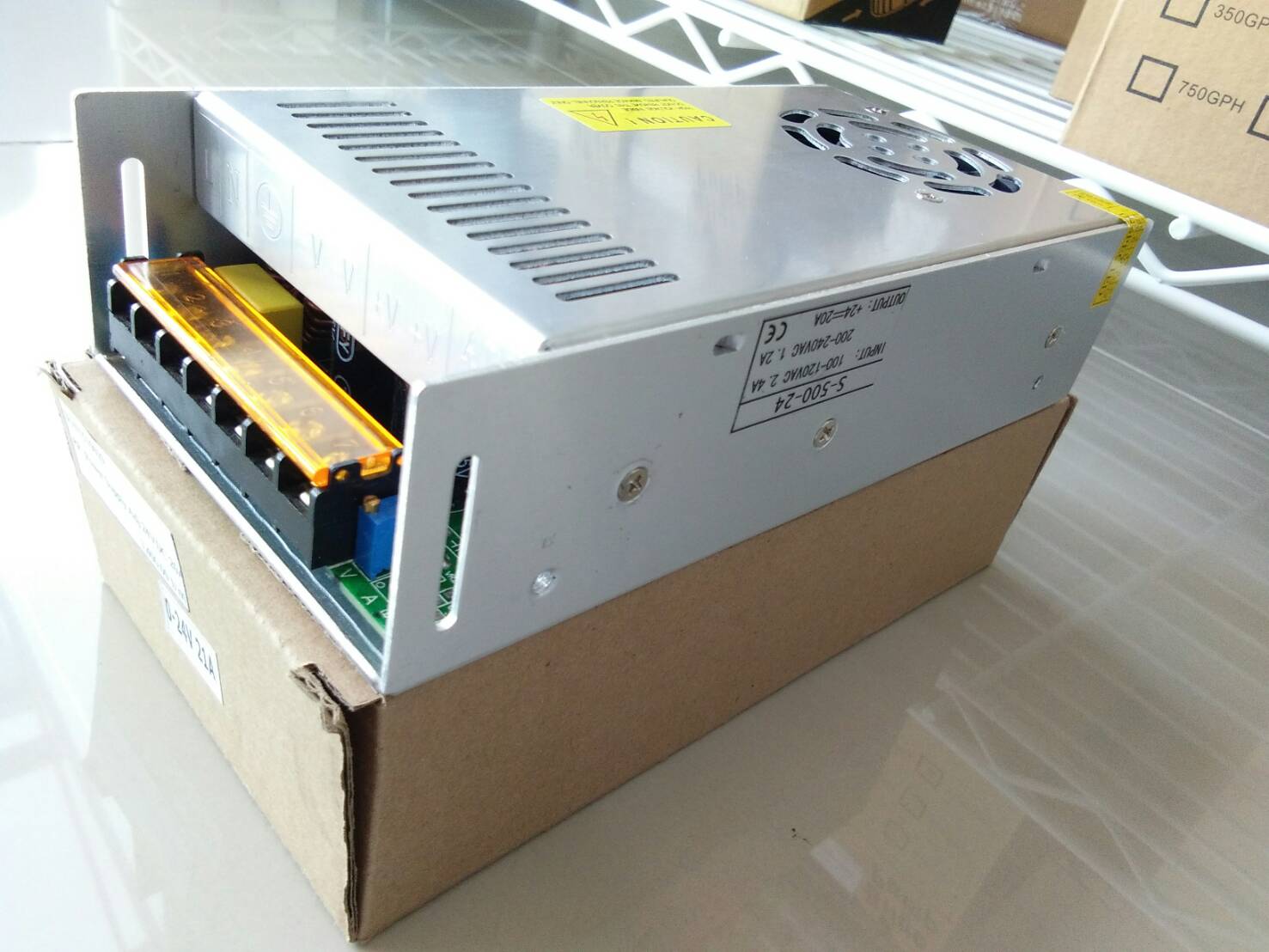 Power Supply - Adj 24VDC 20A
