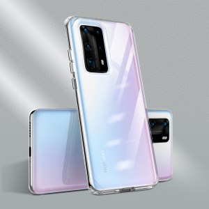 Case Huawei P40 Pro+ / Pre-order * เคส TPU นุ่มกันกระแทกแบบใส นุ่มยืดหยุ่นและทนทาน ปุ่มสีสันสดใส *