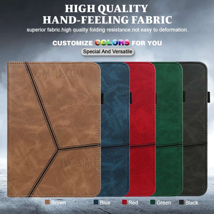 Case Lenovo Tab M10 FHD Plus # Pre-Order * เคสแท็บเล็ตหนังแบบป้องกันรอยขีดข่วนพร้อมที่ใส่การ์ด *