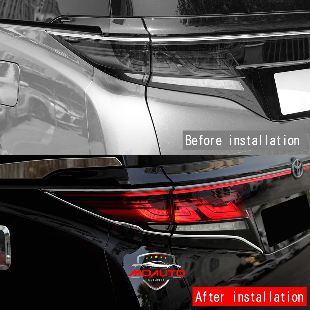 คิ้วไฟท้ายโครเมียม ALPHARD 40 / VELLFIRE 40