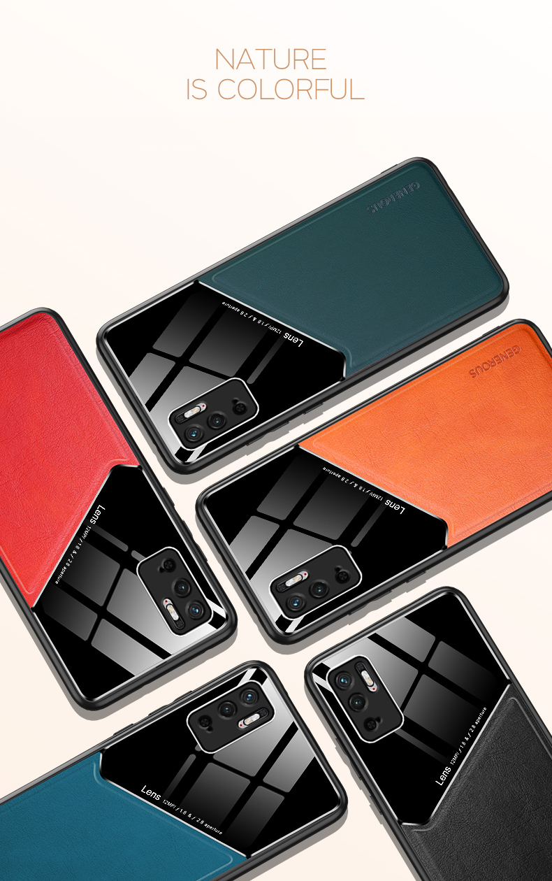 Case Xiaomi Redmi Note 10 5G # Pre-Order * เคสไฮบริดเคลือบพื้นผิวพร้อมการออกแบบแผ่นโลหะแม่เหล็ก *