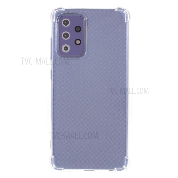 Case Samsung Galaxy A52 5G/4G # Pre-Order * เคสใสกันกระแทก 4 มุม ทำจากวัสดุ TPU ที่นุ่มและยืดหยุ่น *