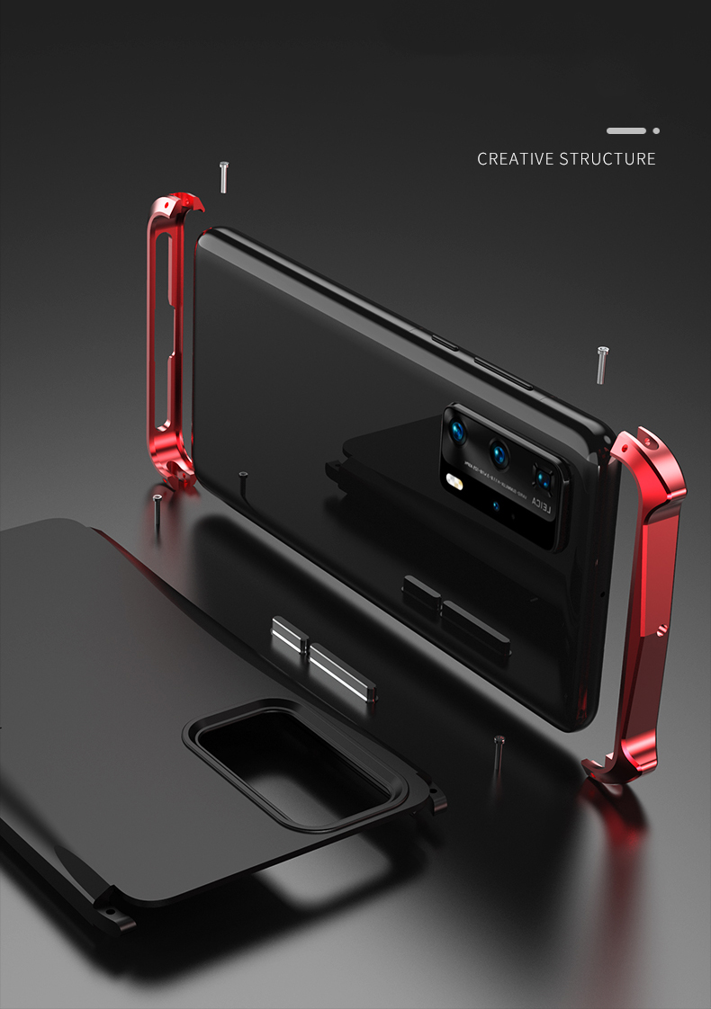 Case Huawei P40 Pro / Pre-order * เคส Defender Series PC + โลหะเคสไฮบริด ทำจากวัสดุพลาสติก + โลหะแข็งและเหนียว *