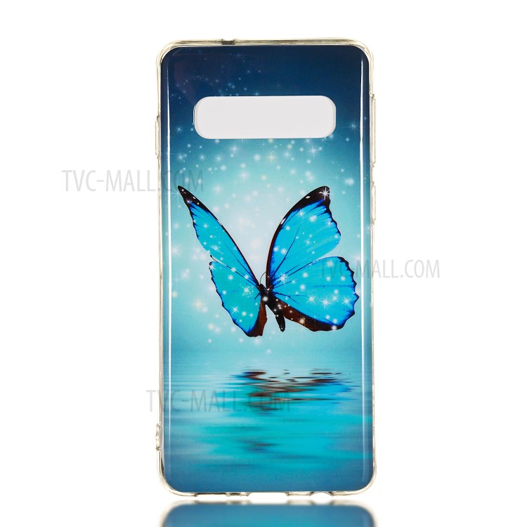 Case Samsung Galaxy S10 / Pre-Order * รูปแบบการส่องสว่างแบบเรืองแสงปก TPU เอฟเฟกต์แสงส่องสว่างพิเศษตัวเรือนจะเรืองแสงในที่มืด *