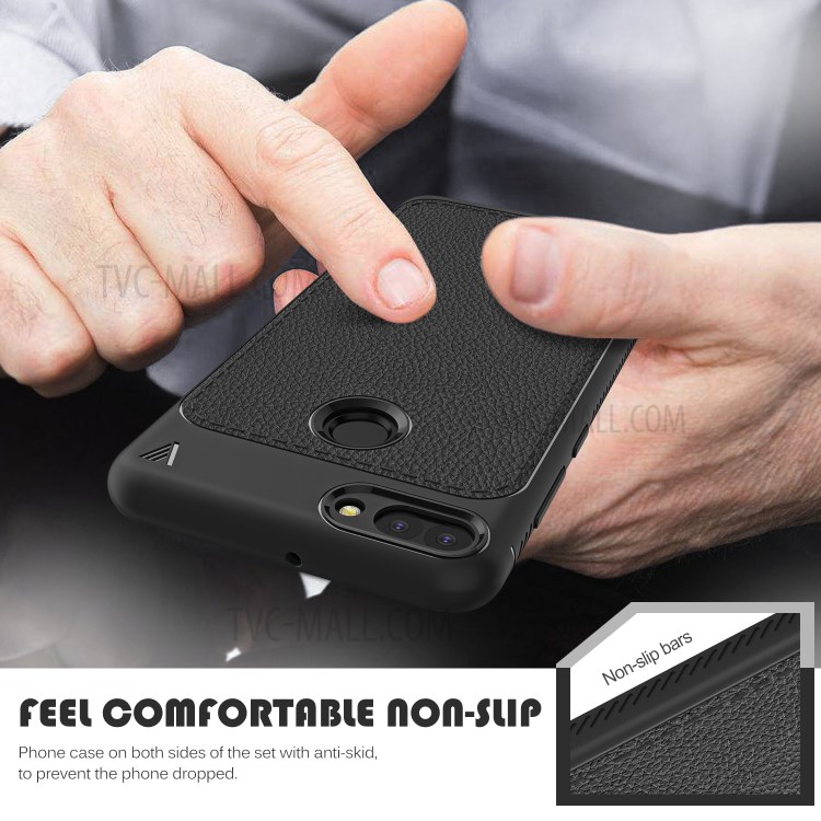 Case Huawei Y9 / Pre-order * IVSU วัสดุ TPU คุณภาพสูงพร้อมผิวเคลือบหนัง PU *