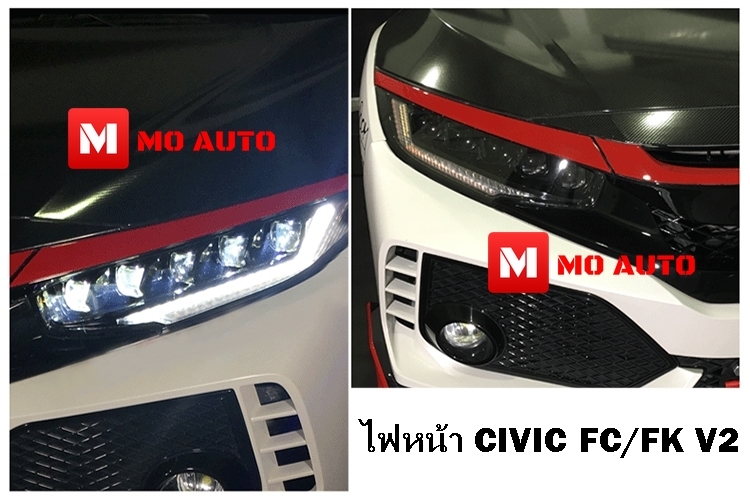 โคมไฟหน้า JS CIVIC FC/FK/MC 2019