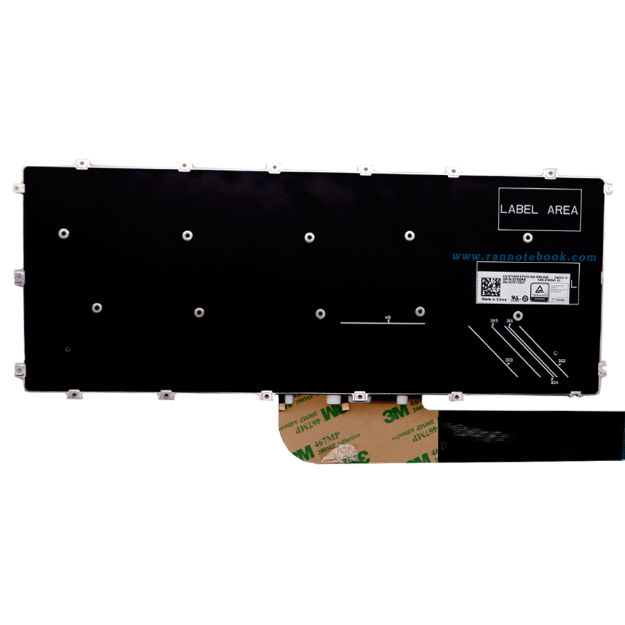 คีย์บอร์ด โน๊ตบุ๊ค Dell Latitude 3400 แท้ประกัน Dell Thailand