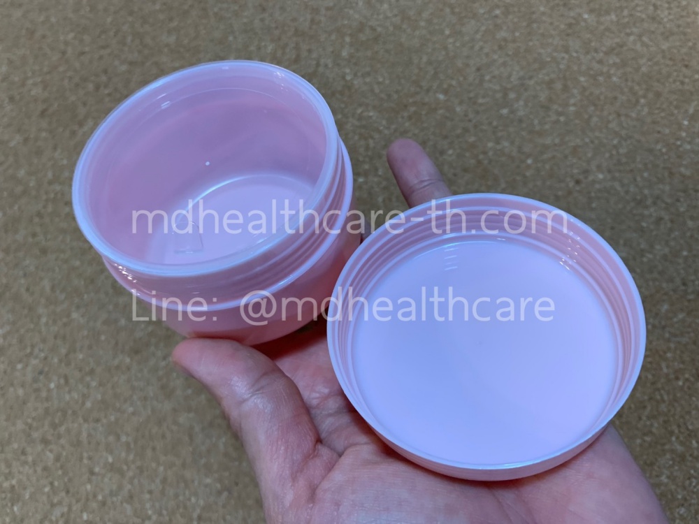 กระปุกครีม กระปุกครีมพลาสติก 100กรัม (10ชิ้น/ชิ้นละ10บาท)