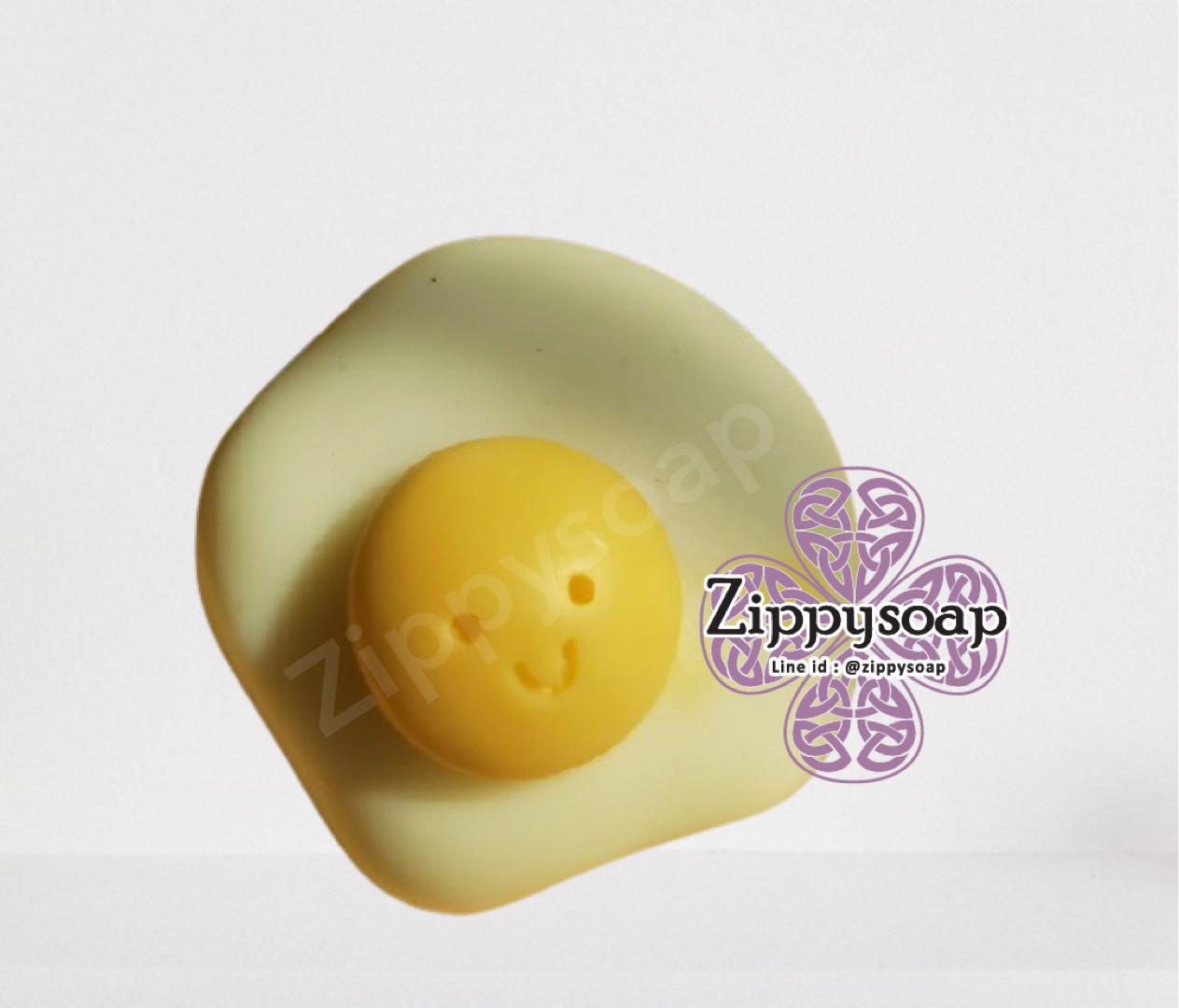 แม่พิมพ์ซิลิโคน ไข่ดาวยิ้ม 1ช่อง 30g 5*2 cm 005534