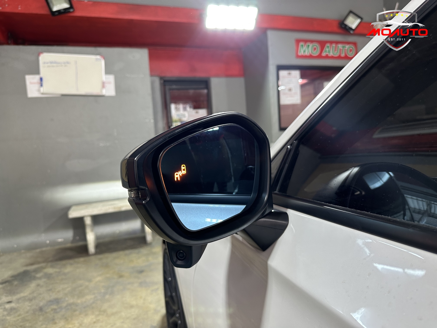 ชุดกระจกช่วยเตือนมุมอับสายตา V1 ( BSD ) CIVIC FE / FE e:HEV