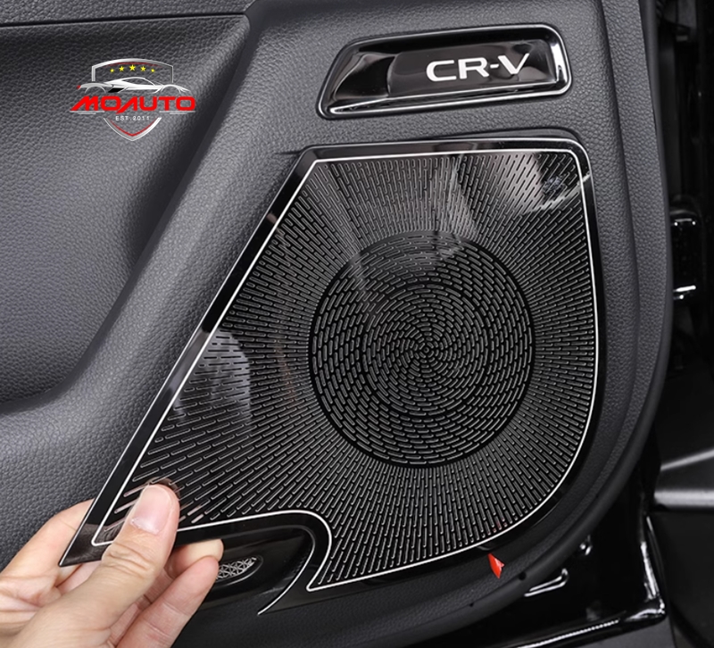 ครอบสแตนเลทดำเงาภายใน CR-V G6