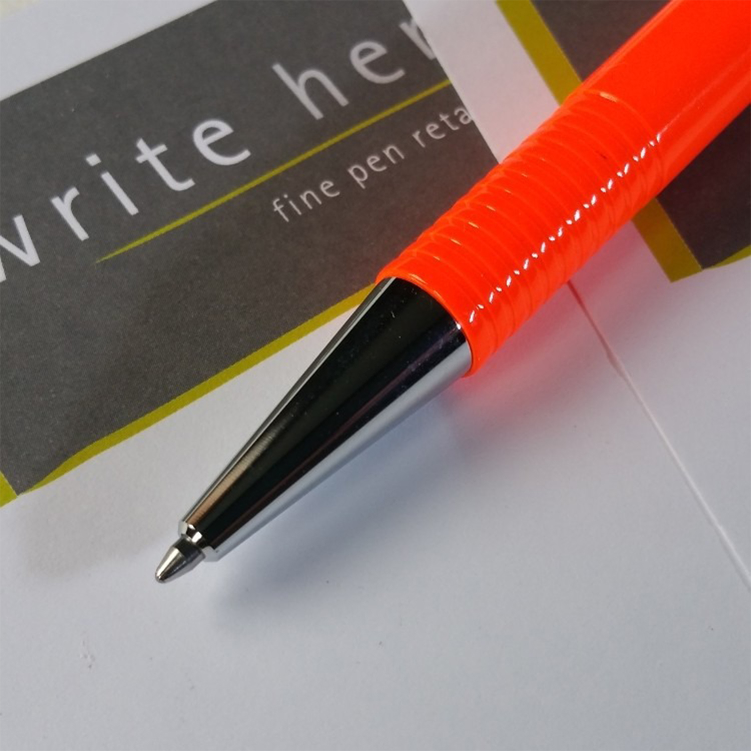 LAMY logo m+ laser orange ballpoint pen 2018 limited edition