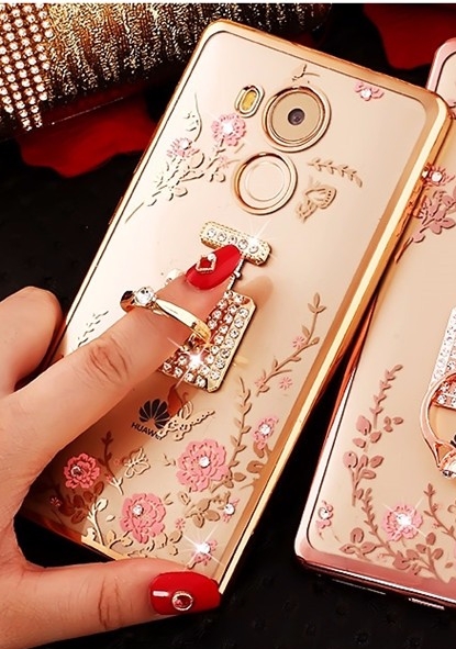 Case Huawei GR5 / Pre-order * เคสหรูหราเทคนิคการชุบทอง TPU ซิลิโคนอ่อนนุ่ม+ แหวน *