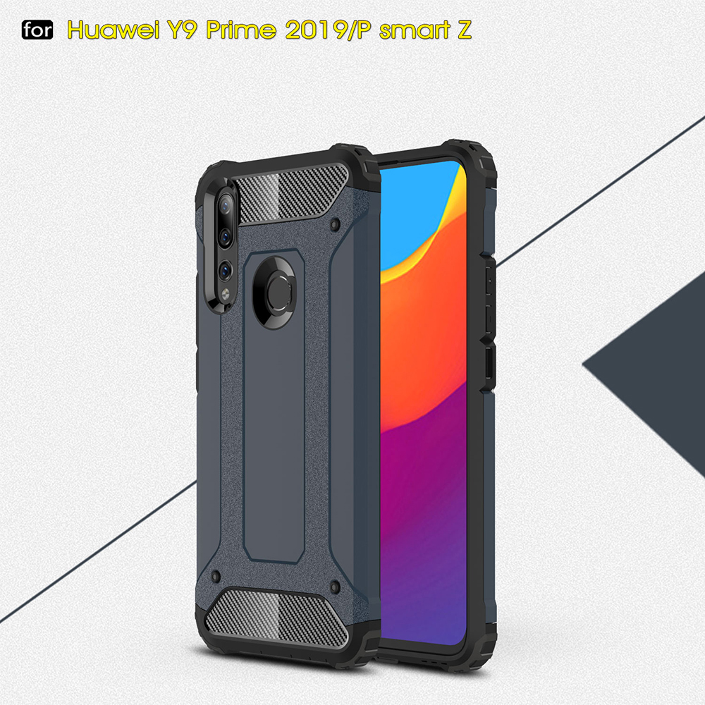 Case Huawei Y9 Prime 2019 / Pre-Order * เคสเกราะพลาสติก + TPU ไฮบริด มุมกระแทก, ทนต่อแรงกระแทก *