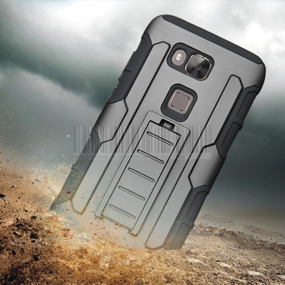 Case Huawei G7 Plus / Pre-order * เคสกันกระแทกเกราะไฮบริด ซอง + คลิปเข็มขัด *