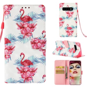 Case Samsung Galaxy S10 / Pre-Order * เคสลายพิมพ์ [Light Spot Decor] ซองใส่กระเป๋าสตางค์ *