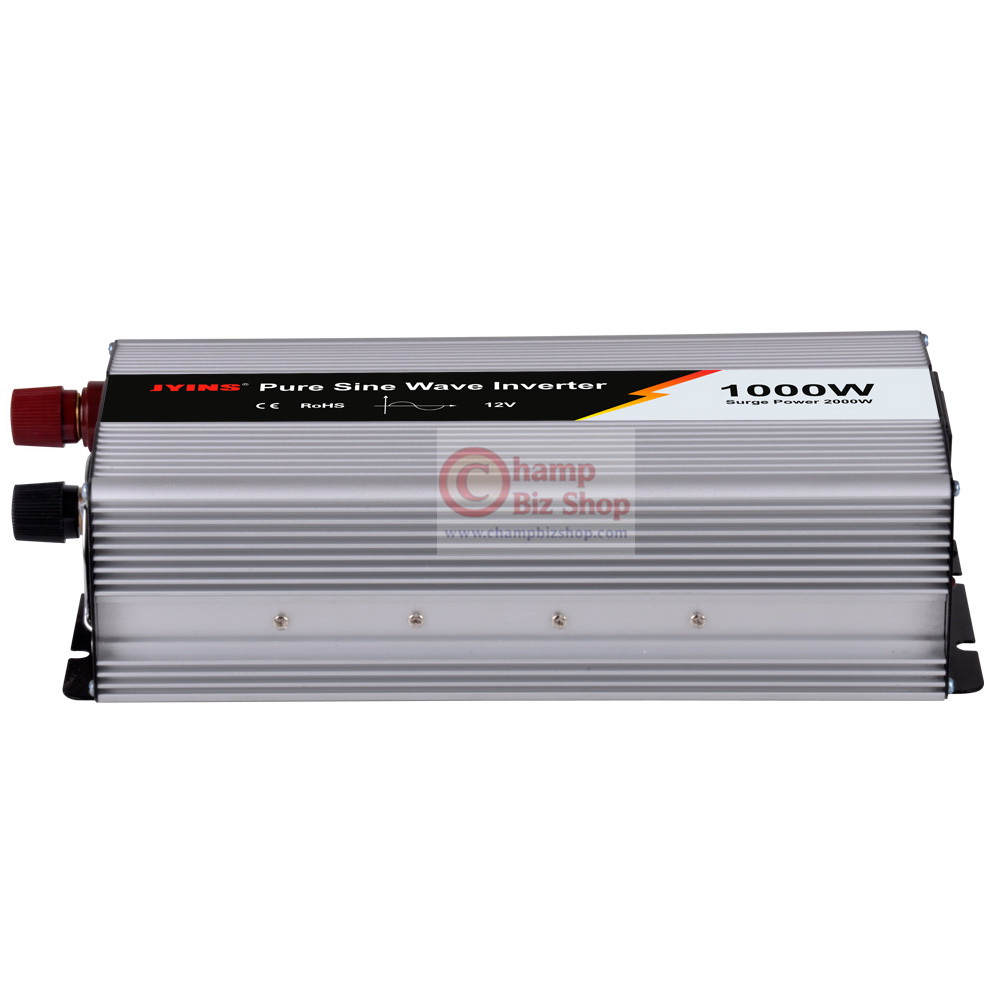 เครื่องแปลงไฟ อินเวอร์เตอร์ เพียวซาย Pure Sine Wave Inverter JYINS 1000W/24V