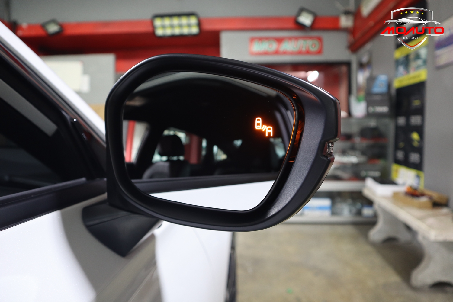 ชุดกระจกช่วยเตือนมุมอับสายตา V1 ( BSD ) CIVIC FE / FE e:HEV