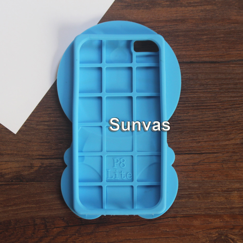 Case Huawei P8 Lite / Pre-order * 3D แฟชั่นการ์ตูนโดเรมอน ซิลิคอน *