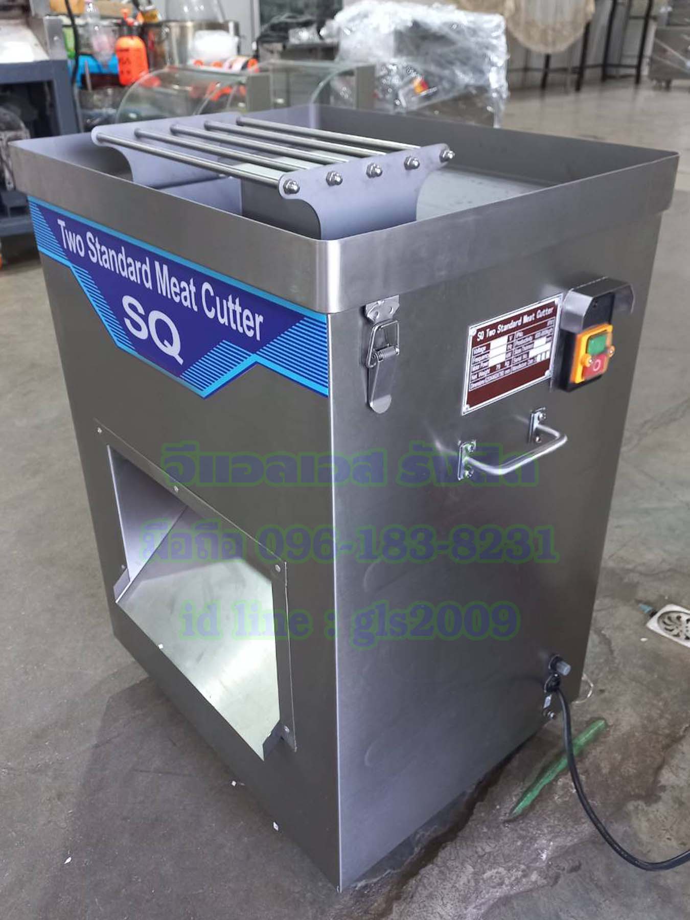 เครื่องหั่นหมูสแตนเลสรุ่นSQ